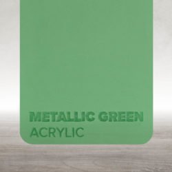 Acrílico Verde Metalizado Flux Lasers